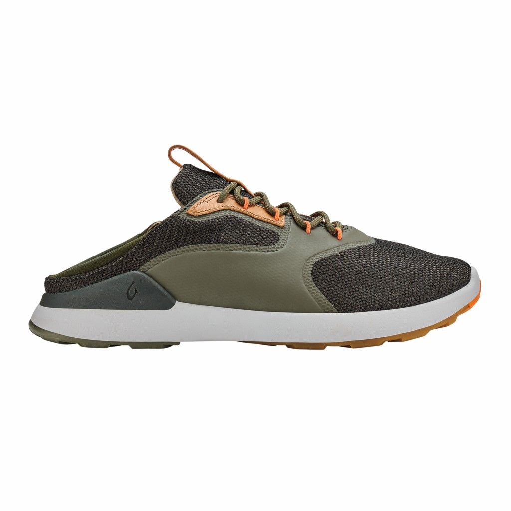 Olukai Men's Nihoa Li Sneaker - Nori / Dusty Olive US028-674